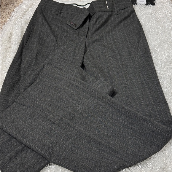 Renuar grey striped pants brand new bootcut - Picture 4 of 6